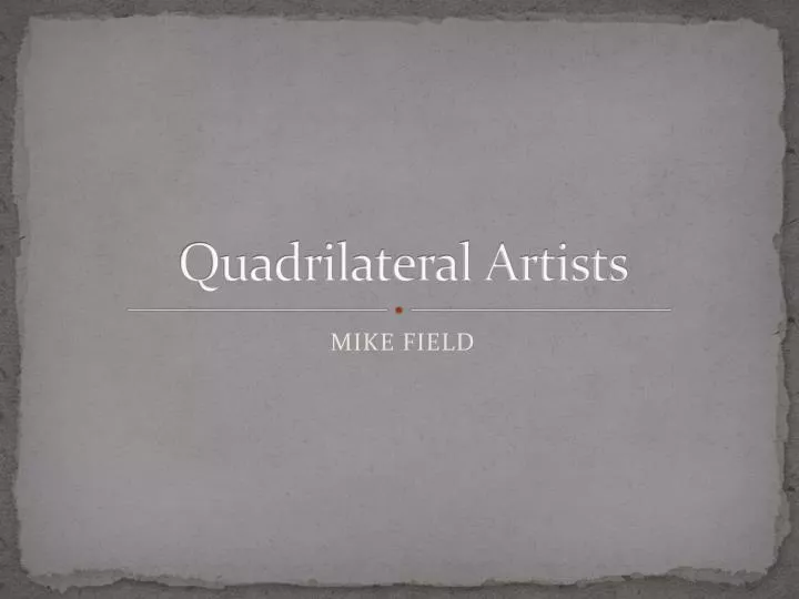 quadrilateral artists