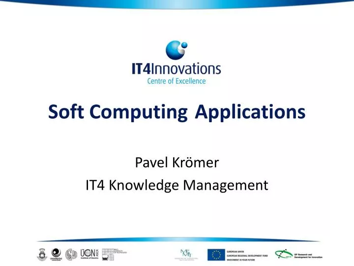 soft computing applications