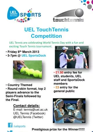 UEL TouchTennis Competition