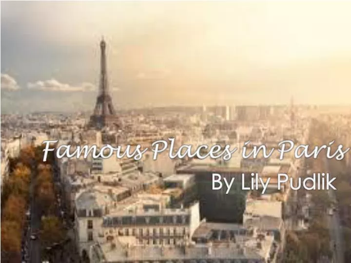 famous places in paris