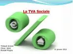 La TVA Sociale - slide 1