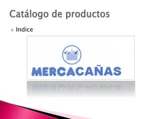 cat logo de productos