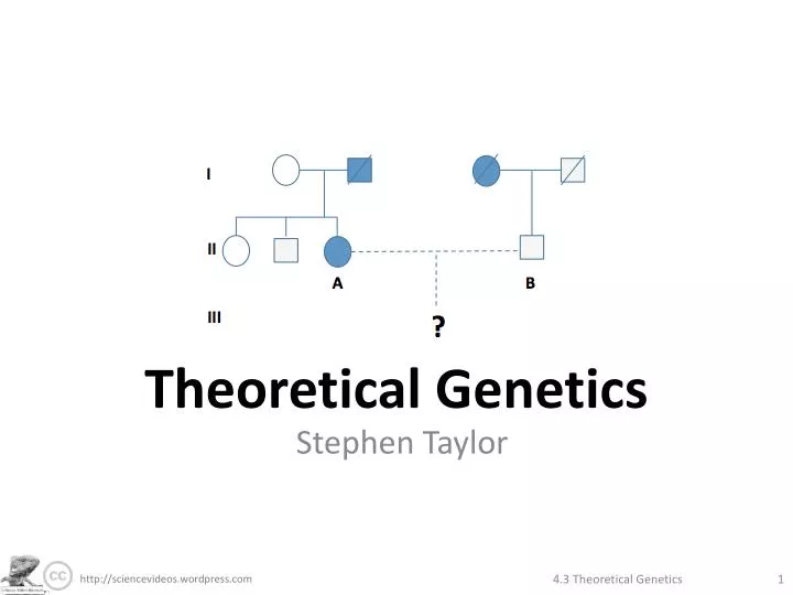 theoretical genetics