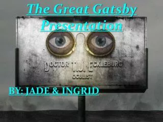The Great Gatsby Presentation
