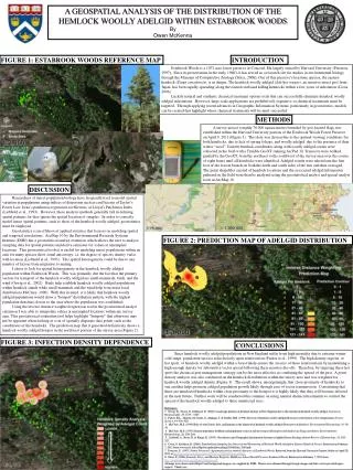 A GEOSPATIAL ANALYSIS OF THE DISTRIBUTION OF THE HEMLOCK WOOLLY ADELGID WITHIN ESTABROOK WOODS By