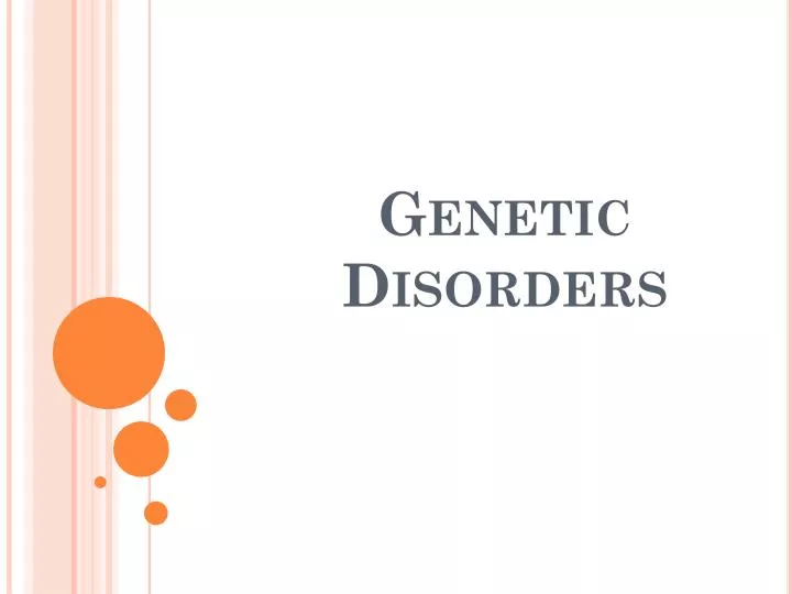 genetic disorders