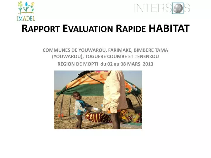 rapport evaluation rapide habitat