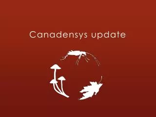 Canadensys update