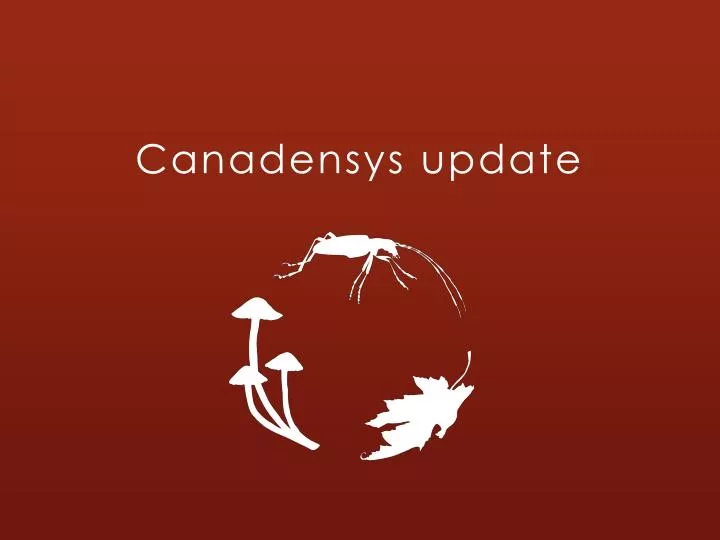 canadensys update