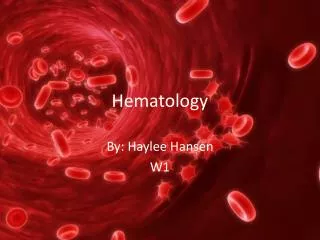 Hematology