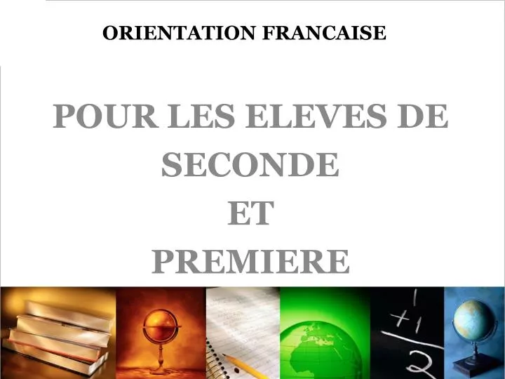 orientation francaise