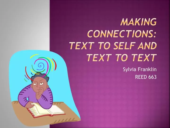 making connections text to self and text to text