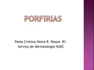 porfirias