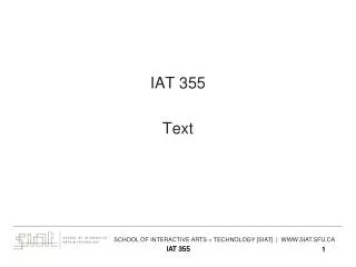 IAT 355 Text