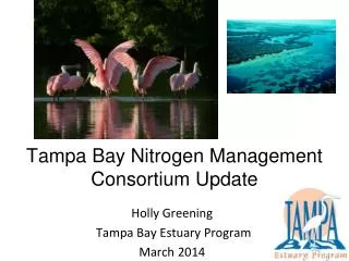 Tampa Bay Nitrogen Management Consortium Update