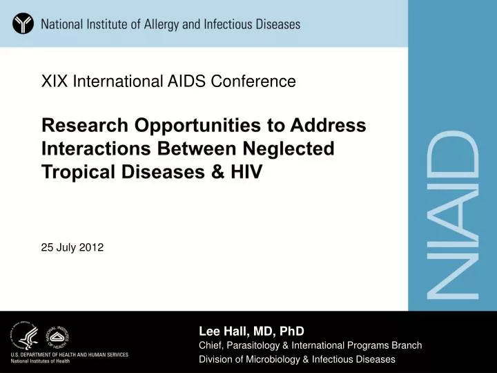 xix international aids conference