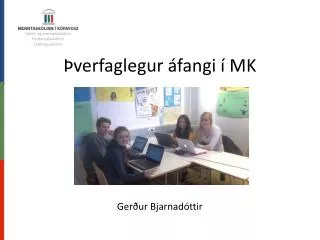verfaglegur fangi mk