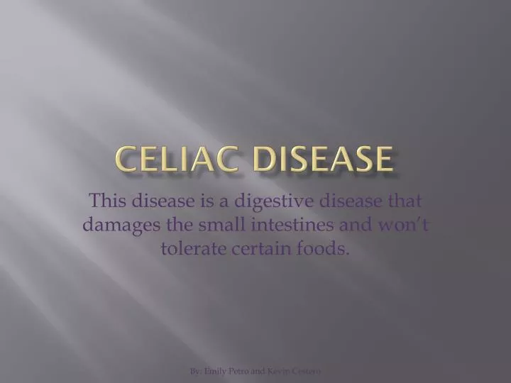 celiac disease