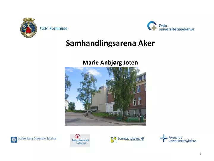 samhandlingsarena aker marie anbj rg joten