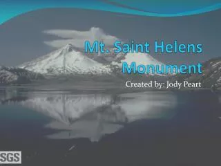 Mt. Saint Helens Monument