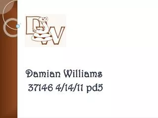 Damian Williams 37146 4/14/11 pd5