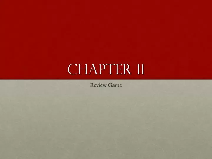 chapter 11