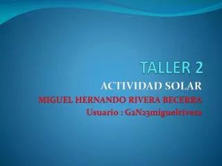 taller 2