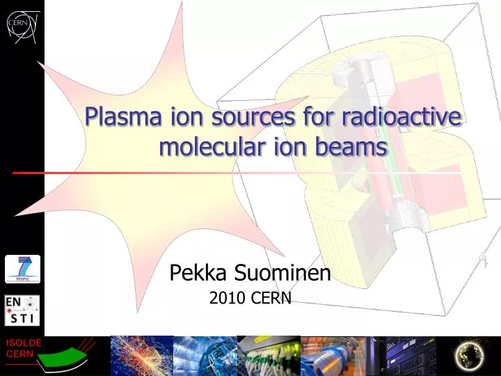 plasma ion sources for radioactive molecular ion beams