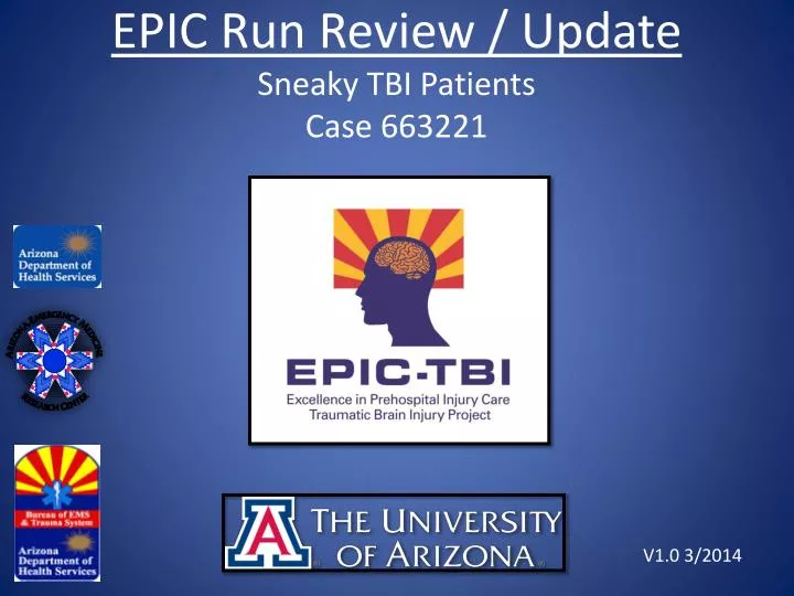 epic run review update sneaky tbi patients case 663221