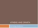 Athens and Sparta - slide 1