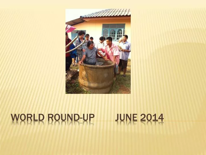 world round up june 2014