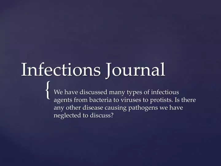 infections journal