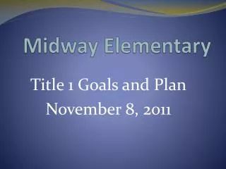 Midway Elementary