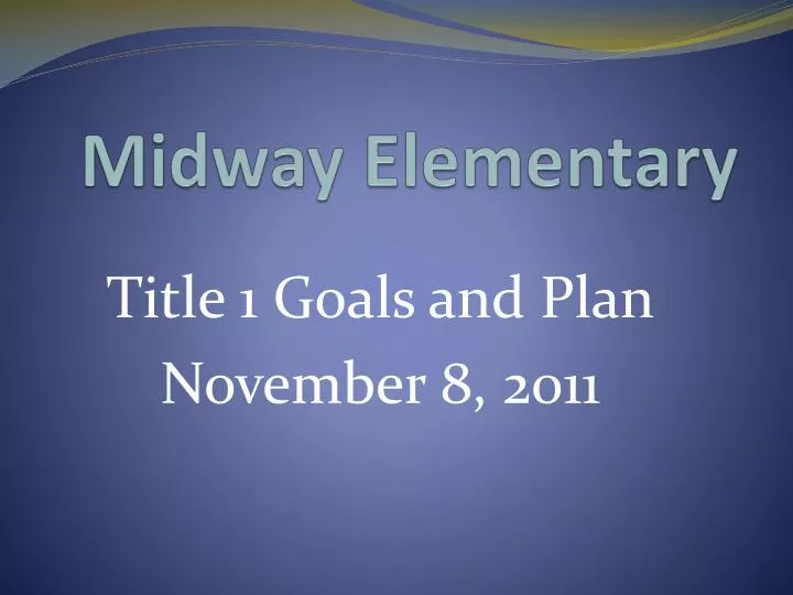 midway elementary
