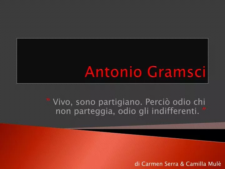 antonio gramsci