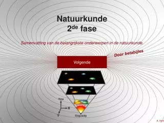 Natuurkunde 2 de fase