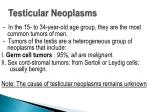 Testicular Neoplasms