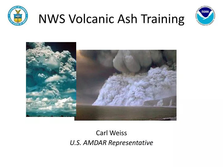 nws volcanic ash training