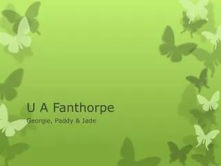 U A Fanthorpe