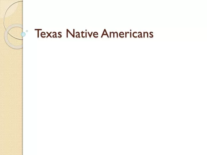 texas native americans