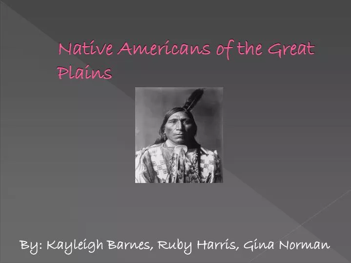 native americans of the great plains