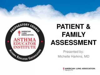 Patient &amp; Family Assessment