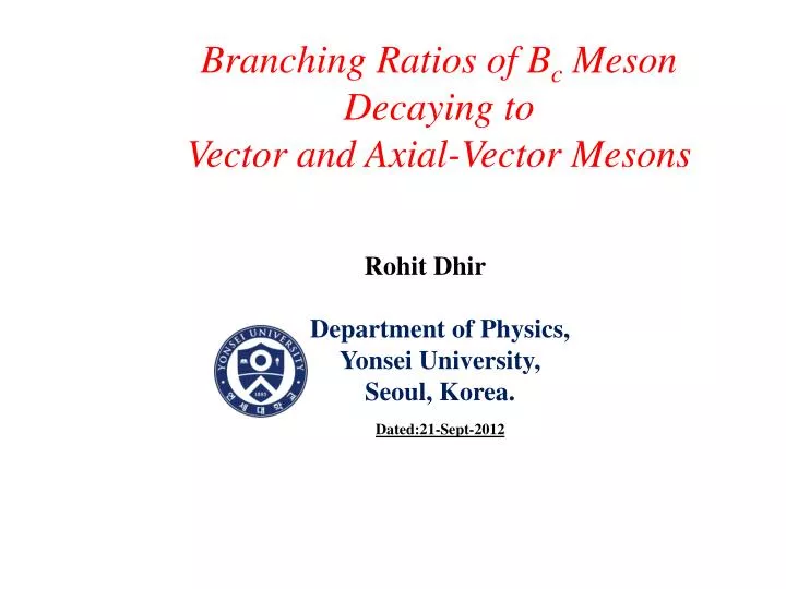 branching ratios of b c meson decaying to vector and axial vector mesons