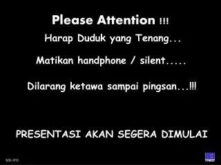 Please Attention !!!