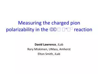 Measuring the charged pion polarizability in the ?? ? ? + ? ? reaction