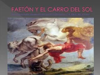 faet n y el carro del sol http byronrabe blogspot com es 2012 02 faeton y el carro del sol html