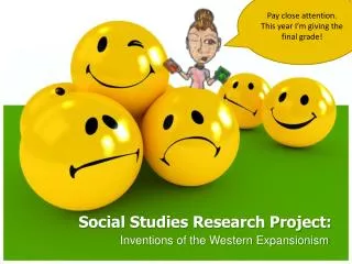 Social Studies Research Project: