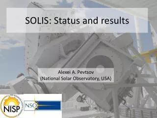 SOLIS: Status and results