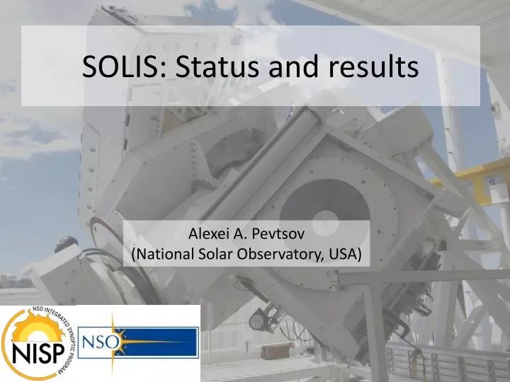 solis status and results