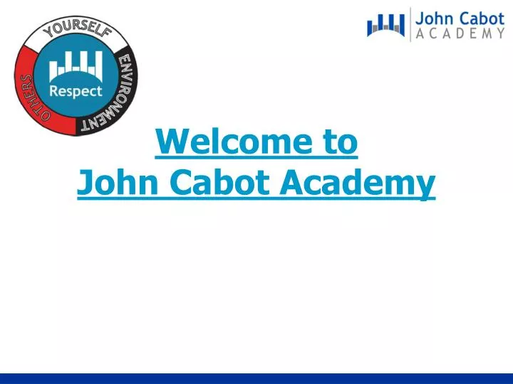 welcome to john cabot academy
